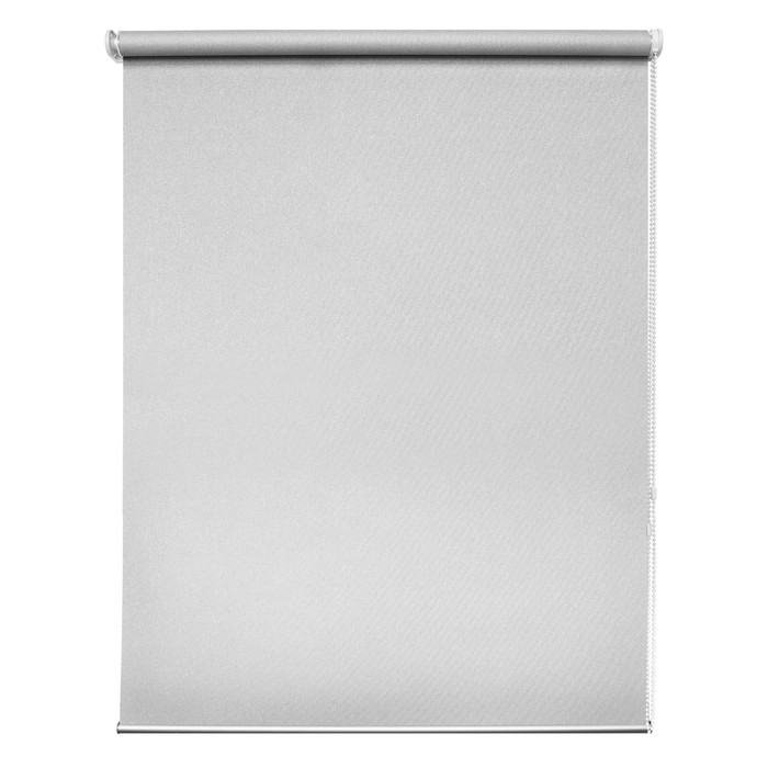 Рулонная штора «Валента», 43х175 см, цвет серебро