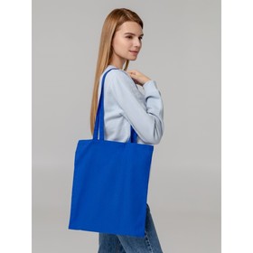 

Сумка хозяйственная 100г/м2, до 6кг, цвет синий 37х41х1см