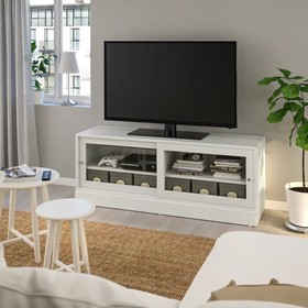 

Тумба под ТВ ХАВСТА, с цоколем, 160x47x62 см, цвет белый