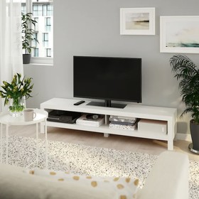 

Тумба под ТВ ЛАКК, 160x35x36 см, цвет белый