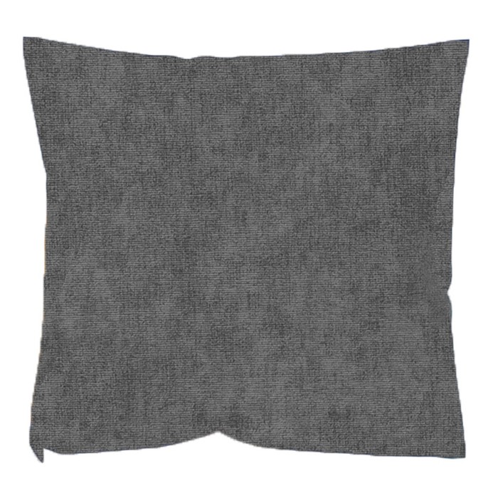 фото Подушка декоративная, микровельвет, цвет темно-серый dreambag