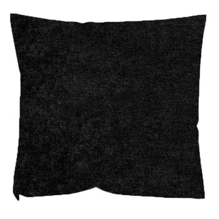 фото Подушка декоративная, микровельвет, цвет чёрный dreambag