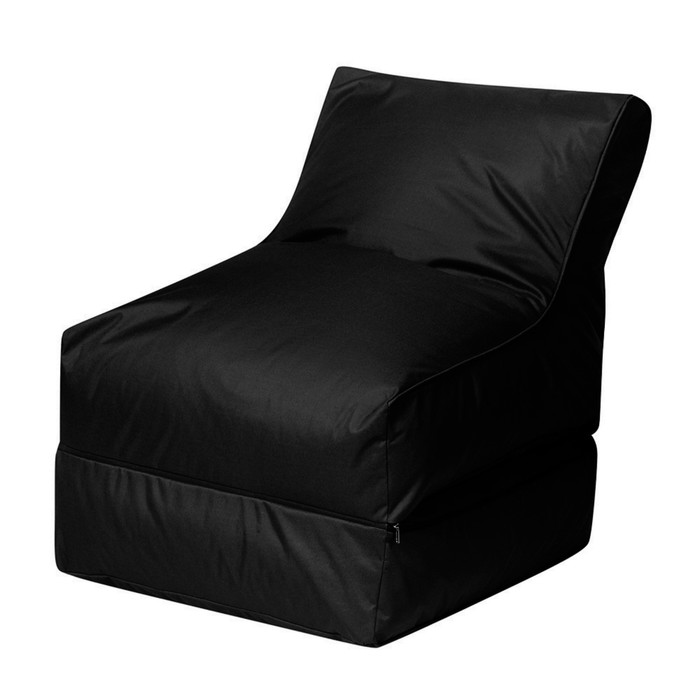 Кресло-лежак, раскладной, цвет чёрный