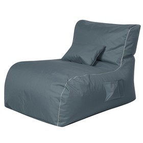 Кресло-лежак, цвет серый Ош