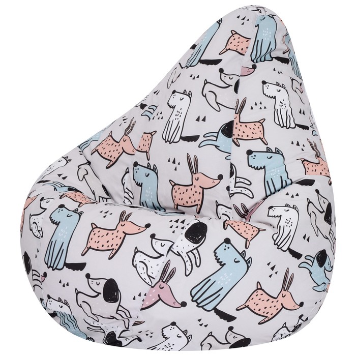 фото Кресло-мешок «груша» dogs, размер l dreambag