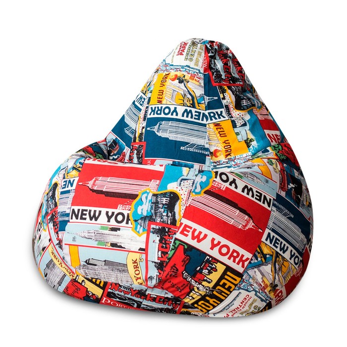 фото Кресло-мешок «груша» new york, размер 2xl dreambag