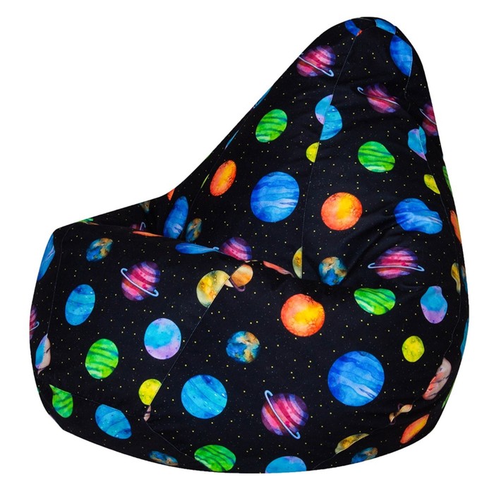 фото Кресло-мешок «груша» «галактика», размер l dreambag