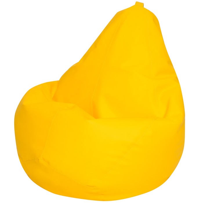 Кресло-мешок «Груша», экокожа, размер 2XL, цвет жёлтый