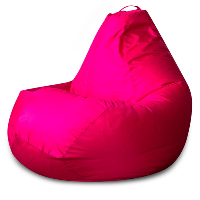 цена Кресло-мешок «Груша», оксфорд, размер L, цвет розовый