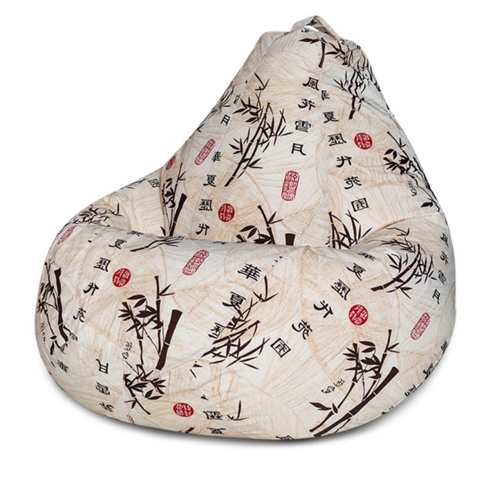 фото Кресло-мешок «груша» «стебели бамбука», размер 3хl dreambag