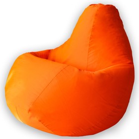 Кресло-мешок «Груша» «Фьюжн», размер L, цвет оранжевый Ош
