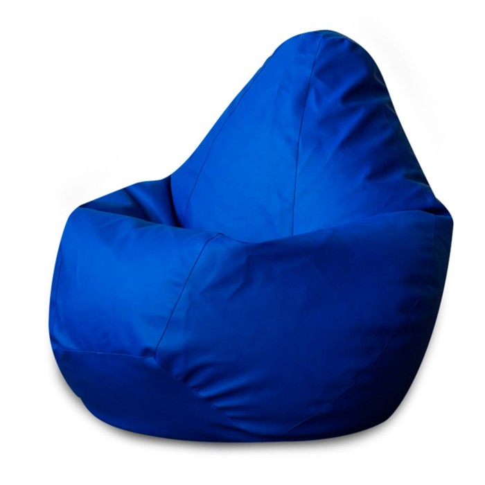 Кресло-мешок «Груша» «Фьюжн», размер 3ХL, цвет синий кресло мешок king фьюжн синий