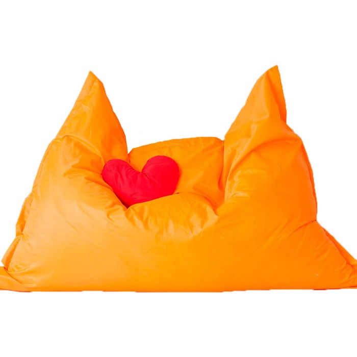 Кресло-подушка, оксфорд, цвет оранжевый