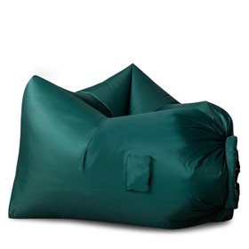 Кресло надувное AirPuf, цвет зелёный Ош