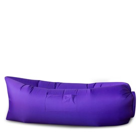 Лежак AirPuf, надувной, цвет фиолетовый Ош