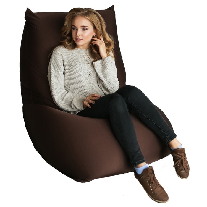фото Пуф-подушка flexy, цвет коричневый dreambag