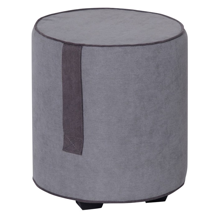 Пуфик Barrel, цвет серый