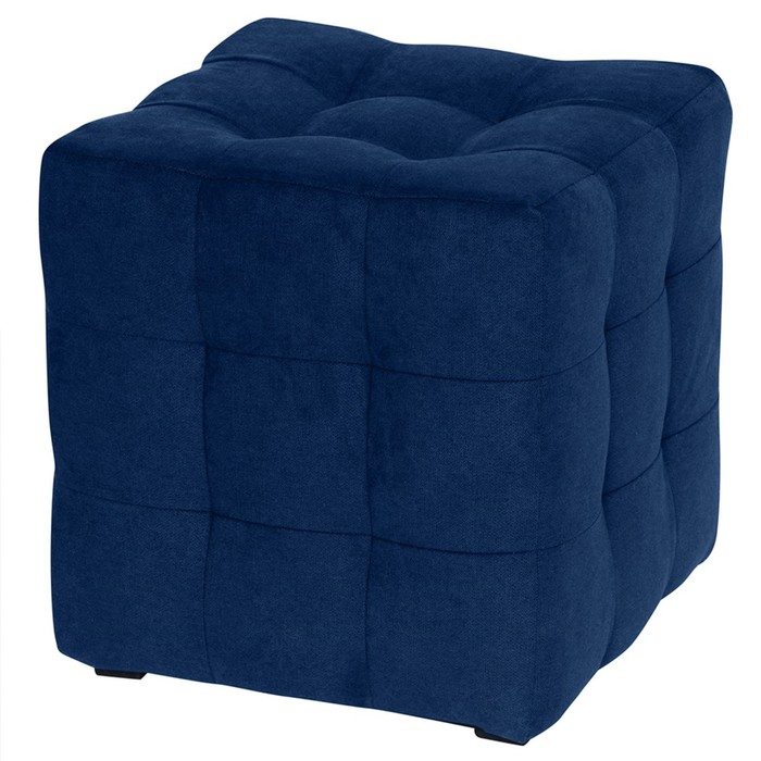 

Пуфик «Лотос», велюр, цвет синий