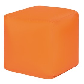 Пуфик «Куб», оксфорд, цвет оранжевый Ош