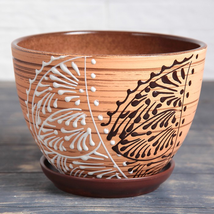 Кашпо "Кружево" 2,4 л