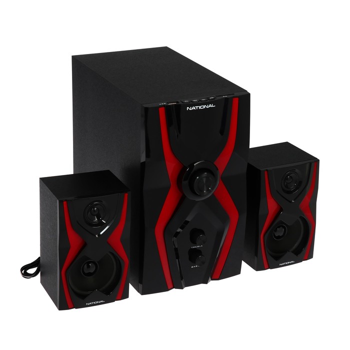 Акустическая система 21 National NAS-1260 55 Вт чёрная 524300₽