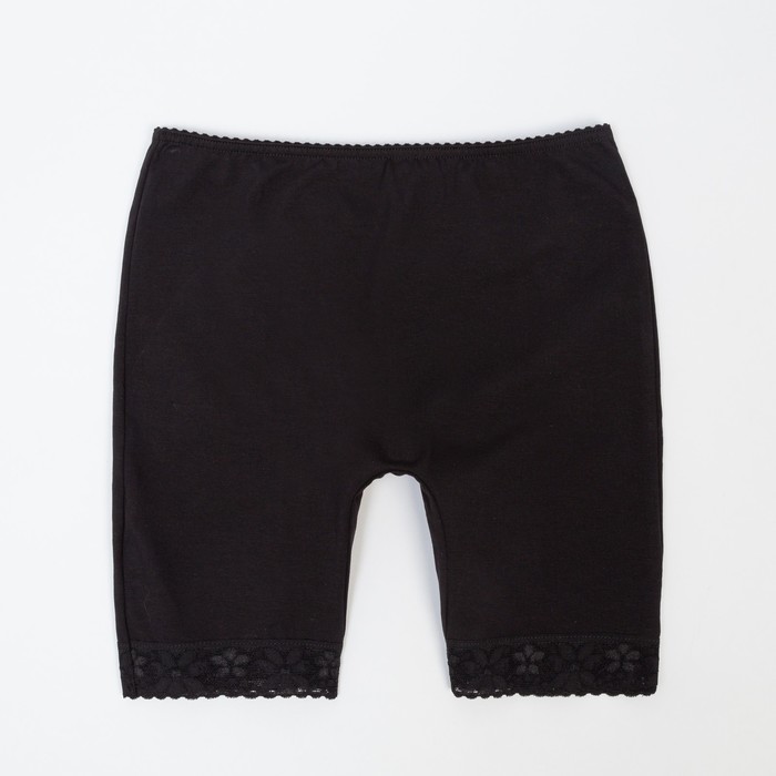 Панталоны женские, цвет чёрный, размер 48