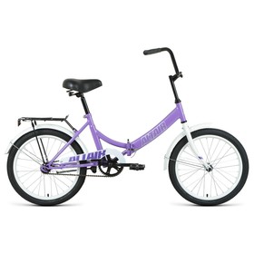 Велосипед 20' Altair City, 2022, цвет фиолетовый/серый, размер 14' Ош