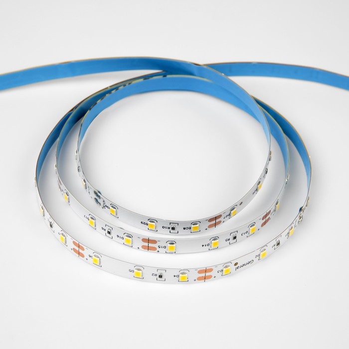 

Светодиодная лента General 5 м, IP20, SMD2835, 60 LED/м, 4.8 Вт/м, 12 В, 3000К