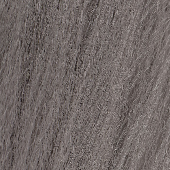 SOFT DREDES Канекалон однотонный, гофрированный, 60 см, 100 гр, цвет тёмно-серый(#GRAY)
