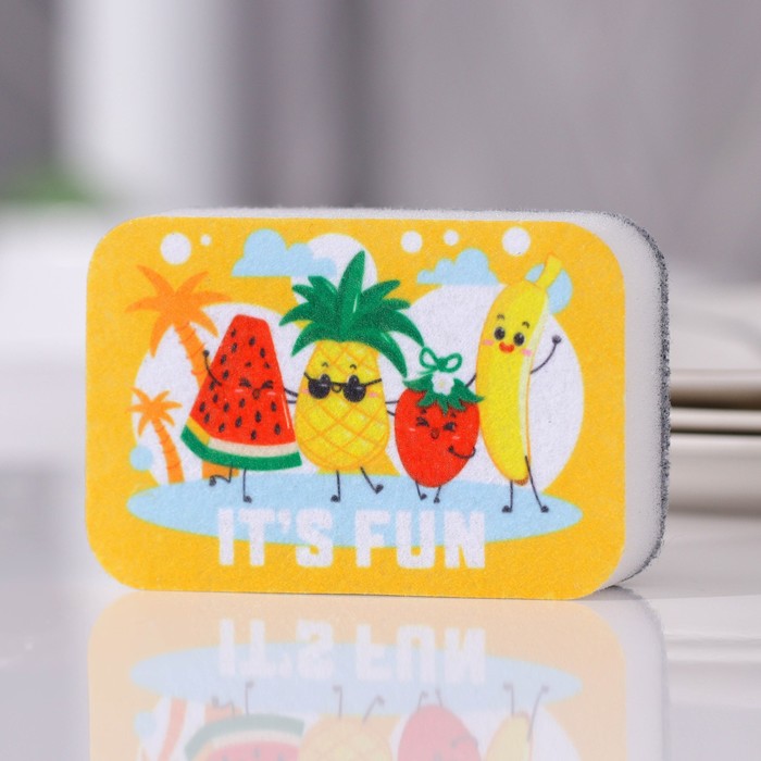 

Губка поролоновая It`s fun 9х6 см