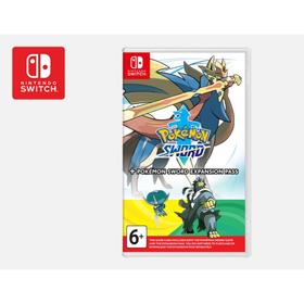 

Игра для Nintendo Switch Pokemon Sword + Expansion Pass, английская версия