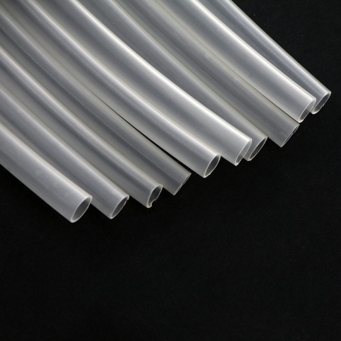 фото Термоусаживаемая трубка, 4,8/1,6 мм, клеевая, прозрачная, упаковка 10 шт. по 1 м