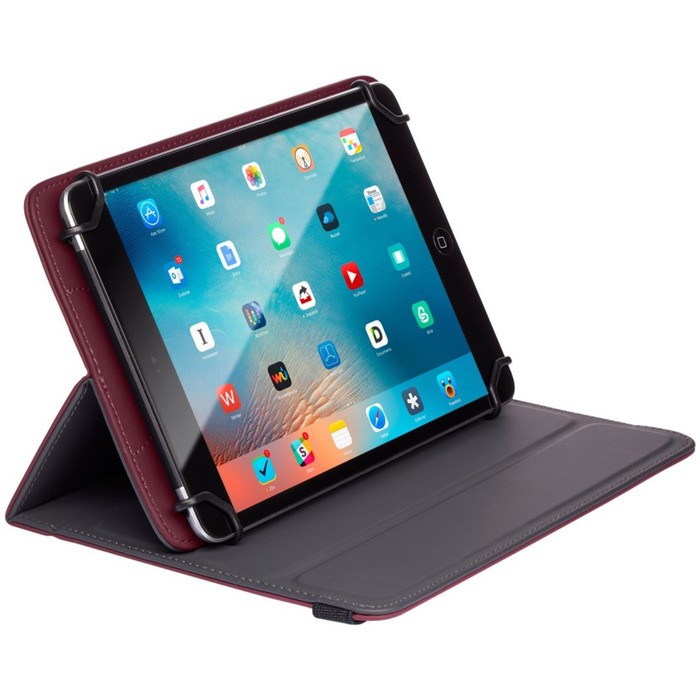 

Чехол Deppa Wallet Stand, 7-8", для планшета, бордовый