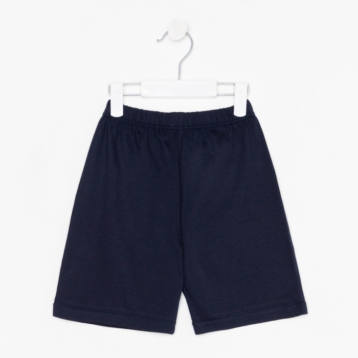 Панталоны (Шорты)  для мальчика, цвет тёмно-синий, рост 110 см