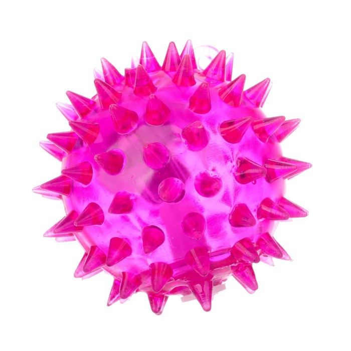 Мяч световой "Песики", цвета МИКС