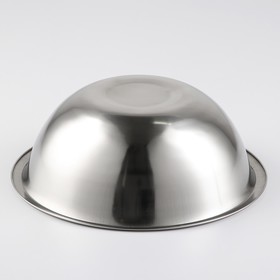 

Миска, 2,45 л, d=24,5 см, цвет хромированный