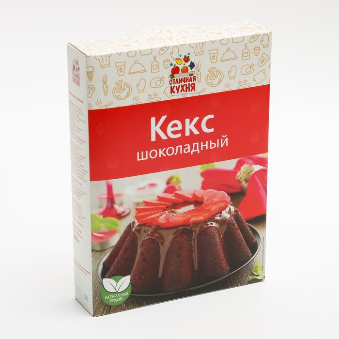 

Мучная смесь ОТЛИЧНАЯ КУХНЯ Кекс шоколадный 300г