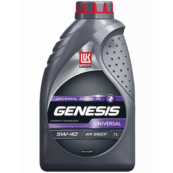 Масло моторное Лукойл Genesis Universal 5w-40, канистра, 1 л