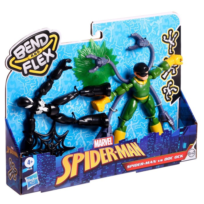 фото Игровой набор «бенди. человек-паук против доктора осьминога» hasbro