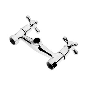 

УЦЕНКА Смеситель для душа ZEIN Z80350153, кран-букса латунь 1/2", с душевым набором, хром