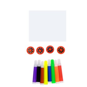 

Проектор «Космос» со столиком на ножках, 4 слайдера, 8 фломастеров, уценка