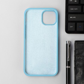 

Чехол TFN (TFN-CC-IPH13CMSBL) для iPhone 13, силиконовый, голубой