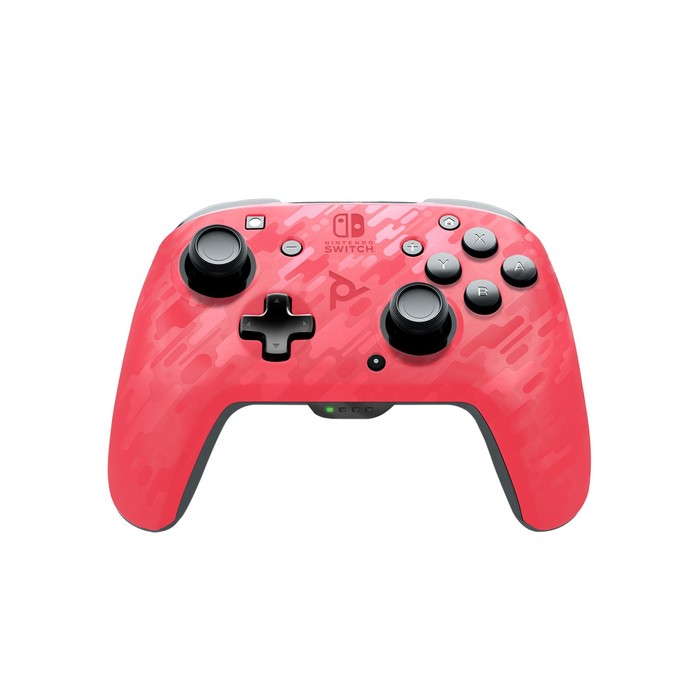 Беспроводной геймпад Faceoff Pink Camo для Nintendo