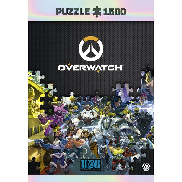 фото Пазл overwatch heroes collage, 1500 элементов good loot