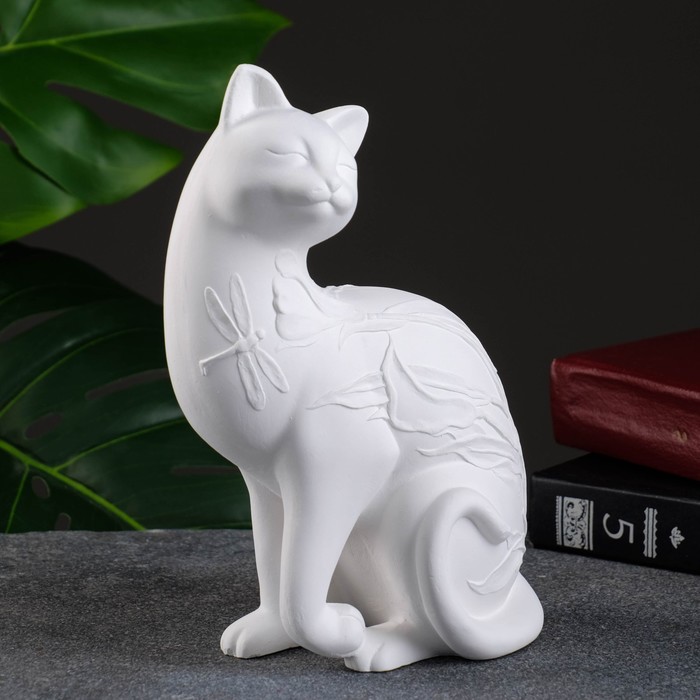 

Фигура "Кошка с узором" 19х14х8см
