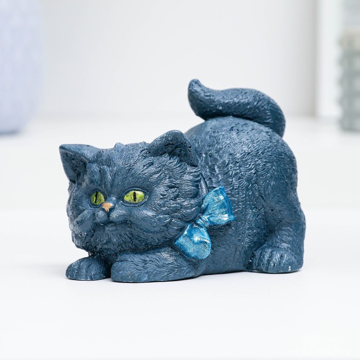 

Фигура "Котенок с бантом" 12х8х8см