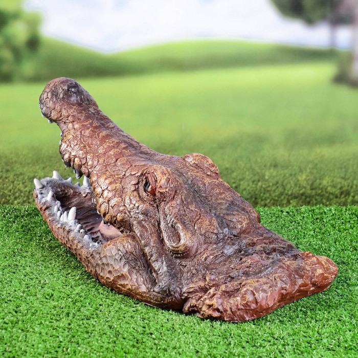 Садовая фигура "Пасть крокодила" 23х47см