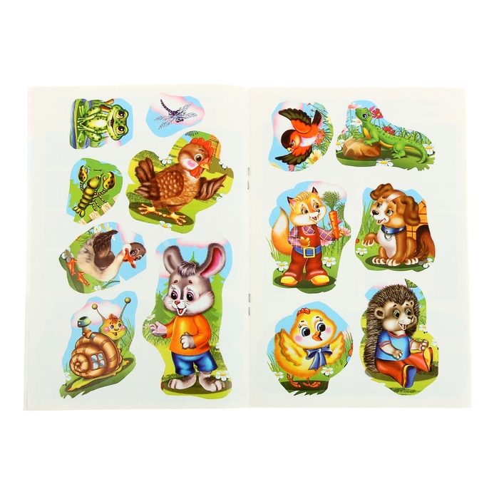 Книжка с наклейками "Тесты для детей 5-6 лет. Развиваем мышление"