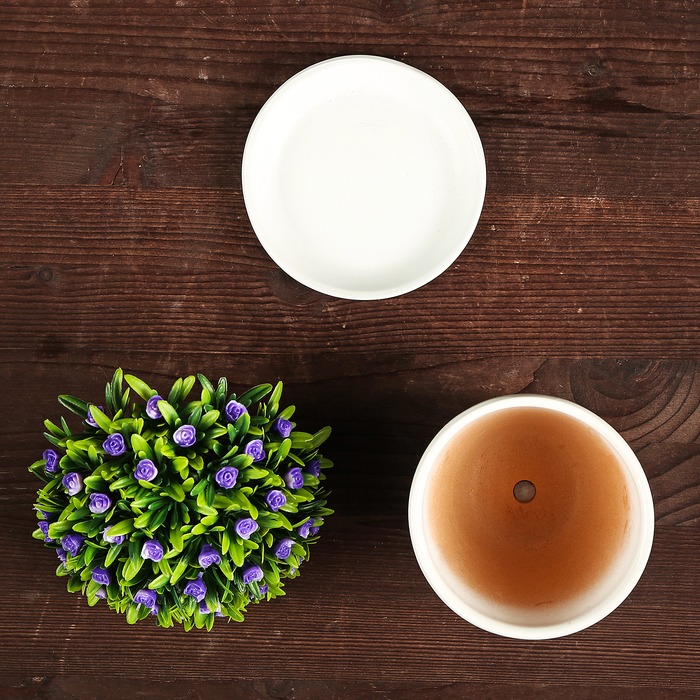 Кашпо "Пролеска" синее 0,4 л