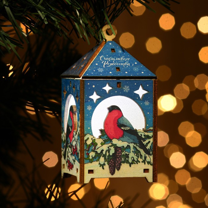 Настольный фонарик «Счастливого Рождества»